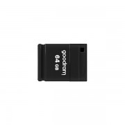 Goodram pendrive 64 GB USB 2.0 20 MB/s (rd) - 5 MB/s (wr) flash drive black (UPI2-0640K0R11)