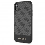Guess GUHCI61G4GLGR iPhone Xr szary/grey hardcase 4G Stripe Collection Guess / GUE000829