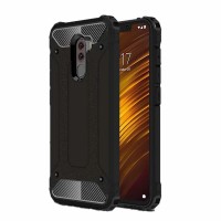 Hybrid Armor Case Tough Rugged Cover for Xiaomi Pocophone F1 black
