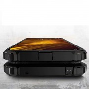 Hybrid Armor Case Tough Rugged Cover for Xiaomi Pocophone F1 black