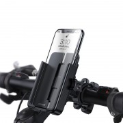 Joyroom adjustable phone bike mount holder for handlebar black (JR-ZS252)