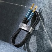 Joyroom stereo audio AUX cable 3,5 mm mini jack 2 m black (SY-20A1)