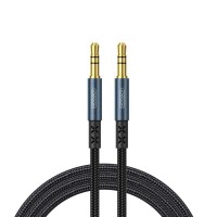 Joyroom stereo audio AUX cable 3,5 mm mini jack 2 m dark blue (SY-20A1)