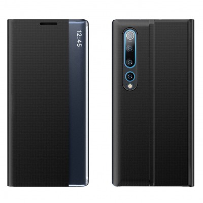 New Sleep Case Bookcase Type Case with kickstand function for Xiaomi Mi 10 Pro / Xiaomi Mi 10 black