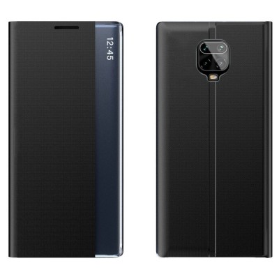 New Sleep Case Bookcase Type Case with kickstand function for Xiaomi Redmi Note 9 Pro / Redmi Note 9S black