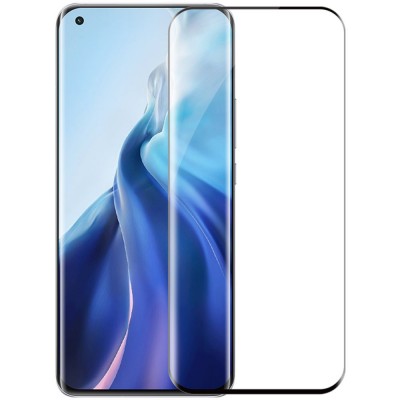 Nillkin 3D CP+MAX Ultra Thin Full Coverage Tempered Glass with Frame 0.33 MM 9H for Xiaomi Mi 11 black