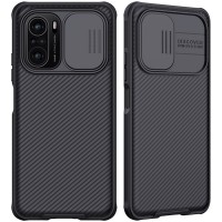 Nillkin CamShield Case Slim Cover with camera protection shield for Xiaomi Redmi K40 Pro+ / K40 Pro / K40 / Poco F3 / Mi 11i black