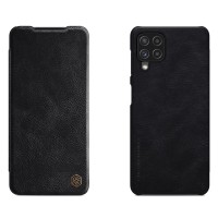 Nillkin Qin original leather case cover for Samsung Galaxy A22 4G black
