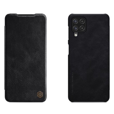 Nillkin Qin original leather case cover for Samsung Galaxy A22 4G black