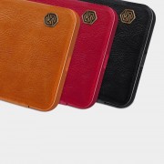 Nillkin Qin original leather case cover for Xiaomi Mi 10 Pro / Xiaomi Mi 10 black