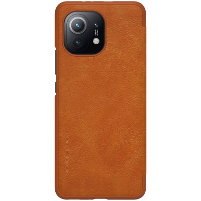 Nillkin Qin original leather case cover for Xiaomi Mi 11 brown