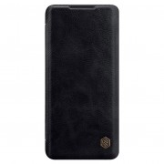 Nillkin Qin original leather case cover for Xiaomi Mi Note 10 Lite black