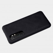 Nillkin Qin original leather case cover for Xiaomi Mi Note 10 Lite black