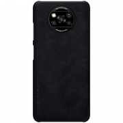 Nillkin Qin original leather case cover for Xiaomi Poco X3 NFC / Poco X3 Pro black