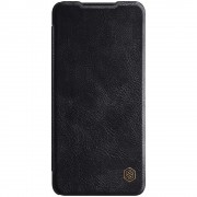 Nillkin Qin original leather case cover for Xiaomi Redmi K40 Pro+ / K40 Pro / K40 / Poco F3 / Mi 11i black
