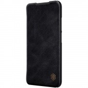 Nillkin Qin original leather case cover for Xiaomi Redmi Note 10 5G black