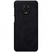 Nillkin Qin original leather case cover for Xiaomi Redmi Note 9 Pro / Redmi Note 9S black