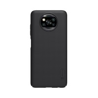 Nillkin Super Frosted Shield Case + kickstand for Xiaomi Poco X3 NFC / Poco X3 Pro black