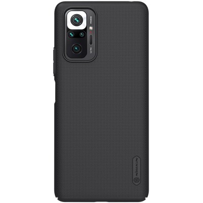 Nillkin Super Frosted Shield Case + kickstand for Xiaomi Redmi Note 10 Pro black
