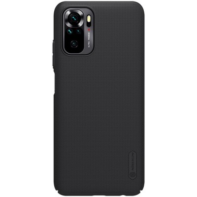 Nillkin Super Frosted Shield Case + kickstand for Xiaomi Redmi Note 10 / Redmi Note 10S black
