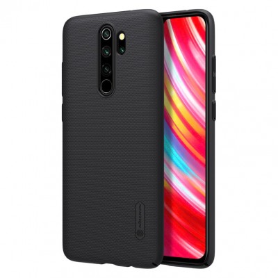 Nillkin Super Frosted Shield Case + kickstand for Xiaomi Redmi Note 8 Pro black
