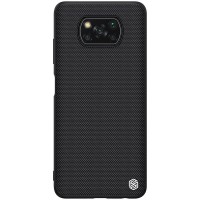 Nillkin Textured Case rugged cover with gel frame and nylon on the back Xiaomi Poco X3 NFC / Poco X3 Pro black