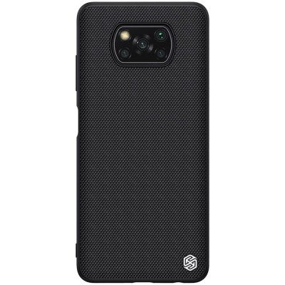 Nillkin Textured Case rugged cover with gel frame and nylon on the back Xiaomi Poco X3 NFC / Poco X3 Pro black