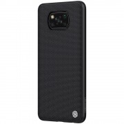 Nillkin Textured Case rugged cover with gel frame and nylon on the back Xiaomi Poco X3 NFC / Poco X3 Pro black