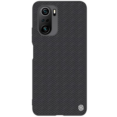 Nillkin Textured Case rugged cover with gel frame and nylon on the back Xiaomi Redmi K40 Pro+ / K40 Pro / K40 / Poco F3 / Mi 11i black