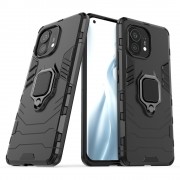 Ring Armor Case Kickstand Tough Rugged Cover for Xiaomi Mi 11 black