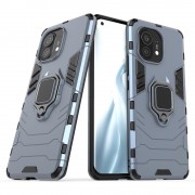 Ring Armor Case Kickstand Tough Rugged Cover for Xiaomi Mi 11 blue