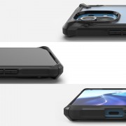 Ringke Fusion X Design durable PC Case with TPU Bumper for Xiaomi Mi 11 Camo Black (XDXI0019)