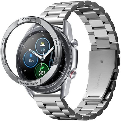 SPIGEN CHRONO SHIELD GALAXY WATCH 3 45MM SILVER