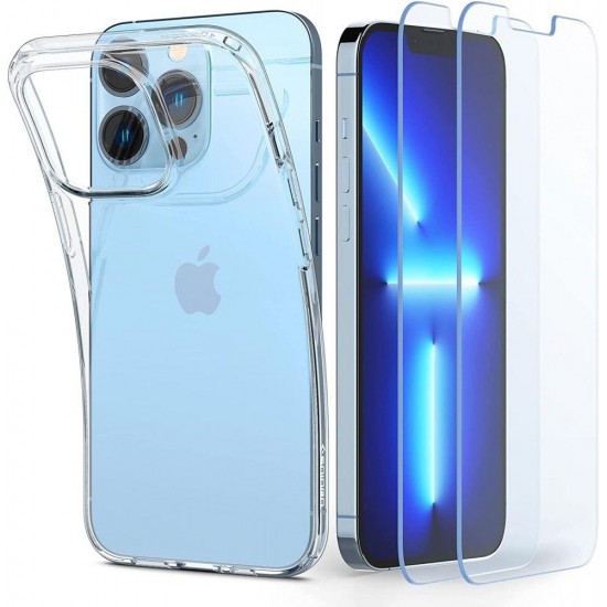 SPIGEN CRYSTAL PACK IPHONE 13 PRO CRYSTAL CLEAR