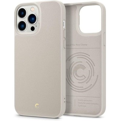 SPIGEN CYRILL LEATHER BRICK IPHONE 13 PRO MAX CREAM