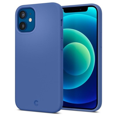 SPIGEN CYRILL SILICONE IPHONE 12 MINI LINEN BLUE