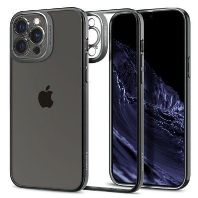 SPIGEN OPTIK CRYSTAL IPHONE 13 PRO CHROME GREY