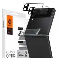 SPIGEN OPTIK.TR CAMERA LENS & HINGE FILM GALAXY WITH FLIP 3 BLACK