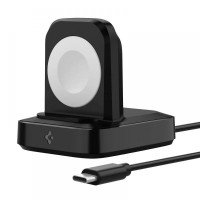 SPIGEN PF2002 POWERARC APPLE WATCH WIRELESS CHARGER BLACK