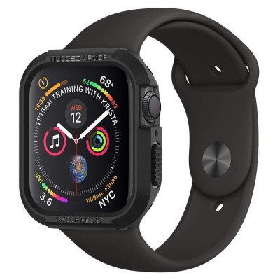 SPIGEN RUGGED ARMOR APPLE WATCH 4/5/6 / SE (40MM) BLACK