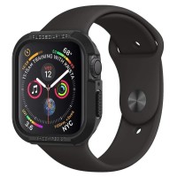 SPIGEN RUGGED ARMOR APPLE WATCH 4/5/6 / SE (44MM) BLACK