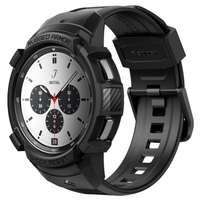 SPIGEN RUGGED ARMOR ”PRO” GALAXY WATCH 4 CLASSIC 42 MM MATTE BLACK