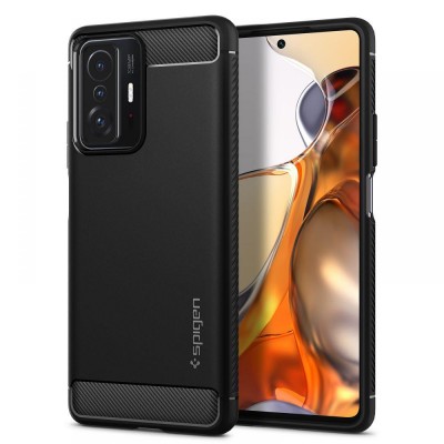 SPIGEN RUGGED ARMOR XIAOMI 11T 5G / 11T PRO 5G MATTE BLACK