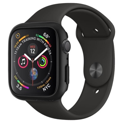 SPIGEN THIN FIT APPLE WATCH 4/5/6 / SE (44MM) BLACK
