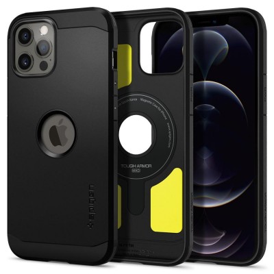 SPIGEN TOUGH ARMOR MAG MAGSAFE IPHONE 12 PRO MAX BLACK