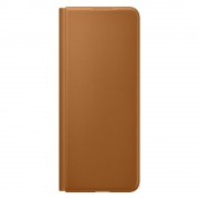 Samsung Leather Flip Cover case for Samsung Galaxy Z Fold 3 brown (EF-FF926LAEGWW)