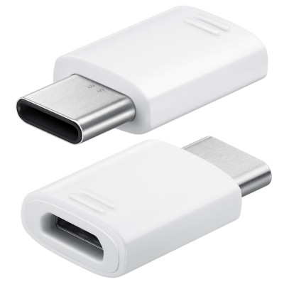 Samsung adapter USB Type C (male) - micro USB (female) white (EE-GN930BWEGWW)