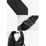 Shoulder Sling Backpack Ultimate Running Belt bag for keys wallet documents black