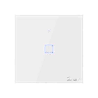 Sonoff T0EU1C-TX touch Wi-Fi wireless wall smart switches white (IM190314009)