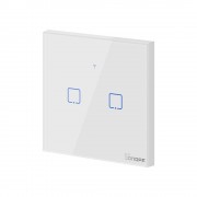 Sonoff T0EU2C-TX two-channel touch Wi-Fi wireless wall smart switches white (IM190314010)